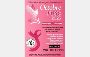 Octobre rose 2025 - Venez faire du sport pour une bonne cause ! 🎗️🩷