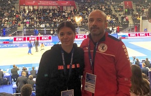 Championnat de France 1D à l'Aréna Saint-Étienne.