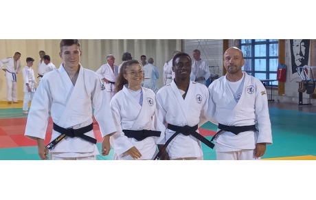 Trois nouvelles ceintures noires au club !