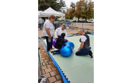Parasport et judo à Blois.