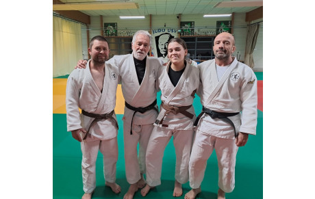 Résultat passage de grade KATA UV1 à Orléans.